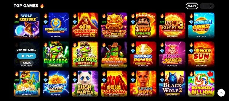 Levelup Slots